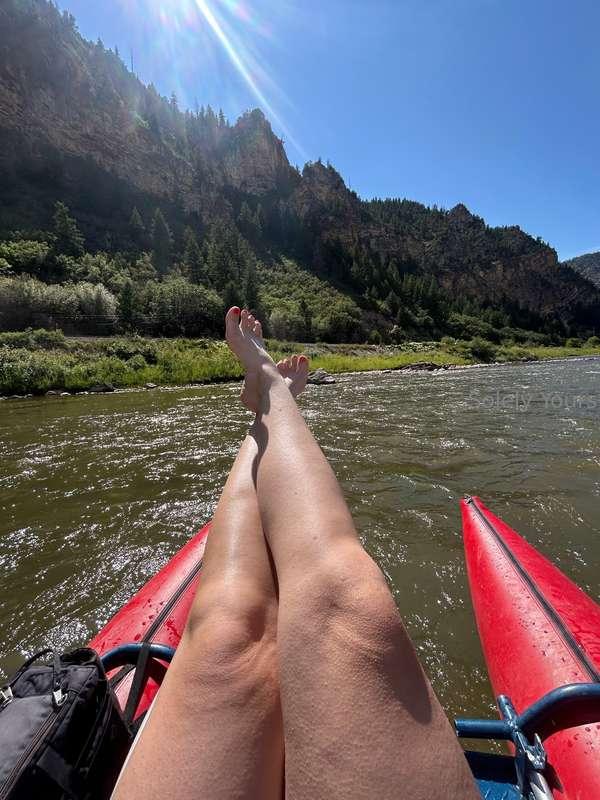 Floating down the river killing my liver  Colorado living to..