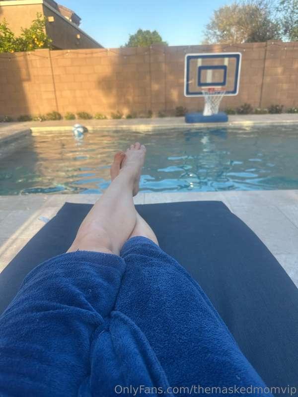 Can’t wait to use the pool again. 