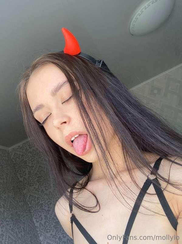 Today as the little devil 😈