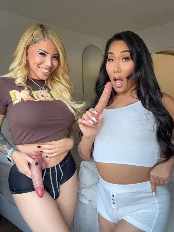 Should I post the video of me putting both these dildos in m..