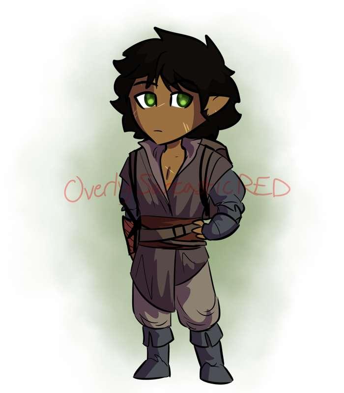 Reward: Dravus (Half-Elf OC)