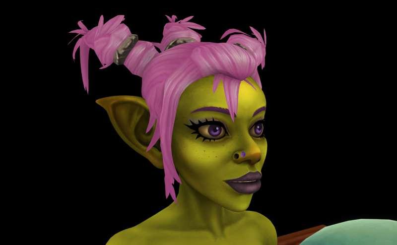 [WIP] Character for a Dark Dreams VR conversion of March!