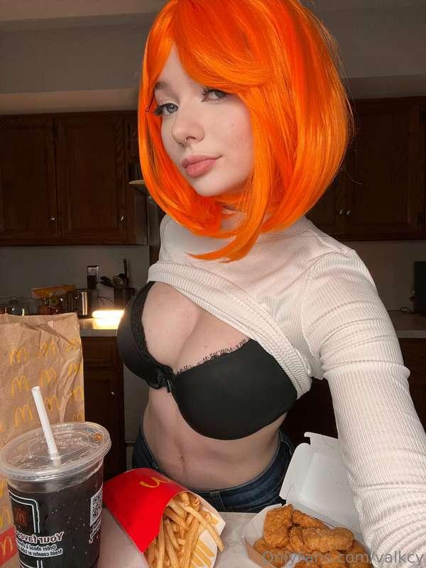 me or McDonald's nuggets for dinner?