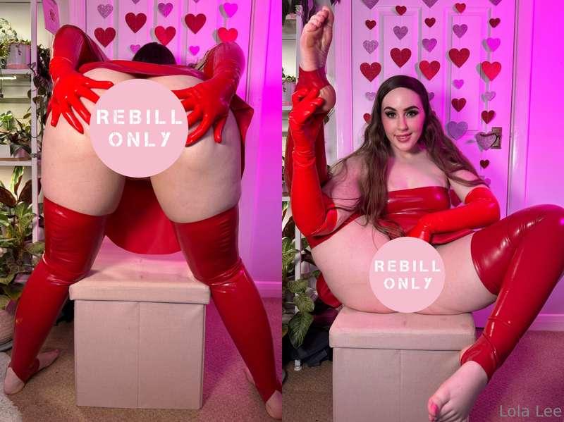 I’ve just sent FREE VALENTINES DAY LATEX PUSSY /ARSEHOLE PIC..