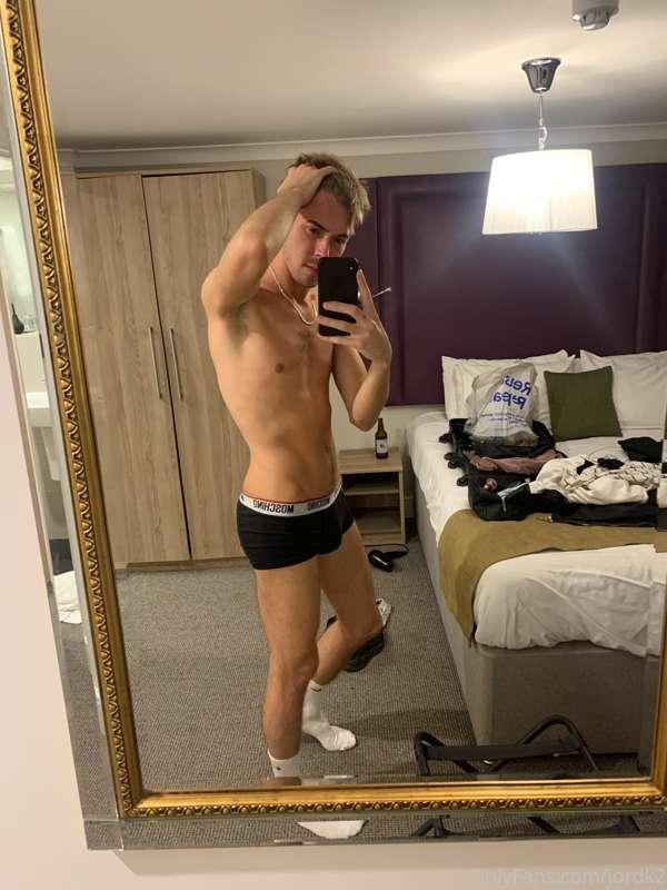 The best thing about hotels is getting to walk around naked ..