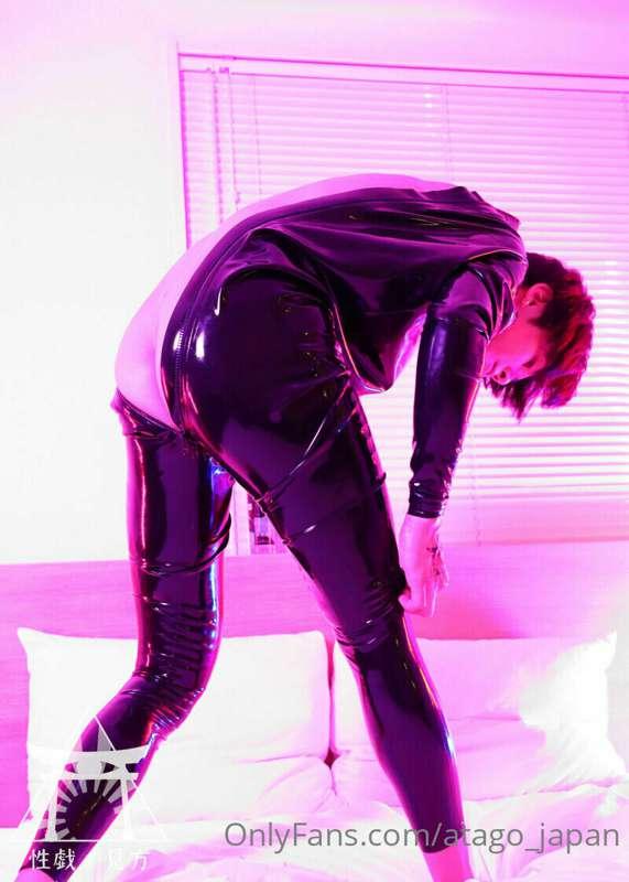 I'm wearing a rubber suit.