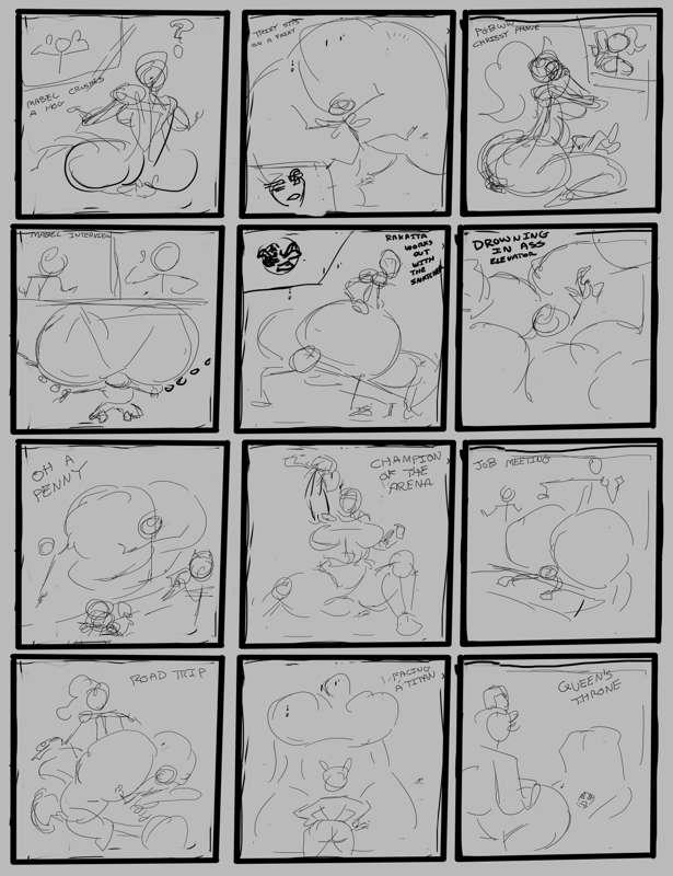 Single Pages Sketch Oversheet