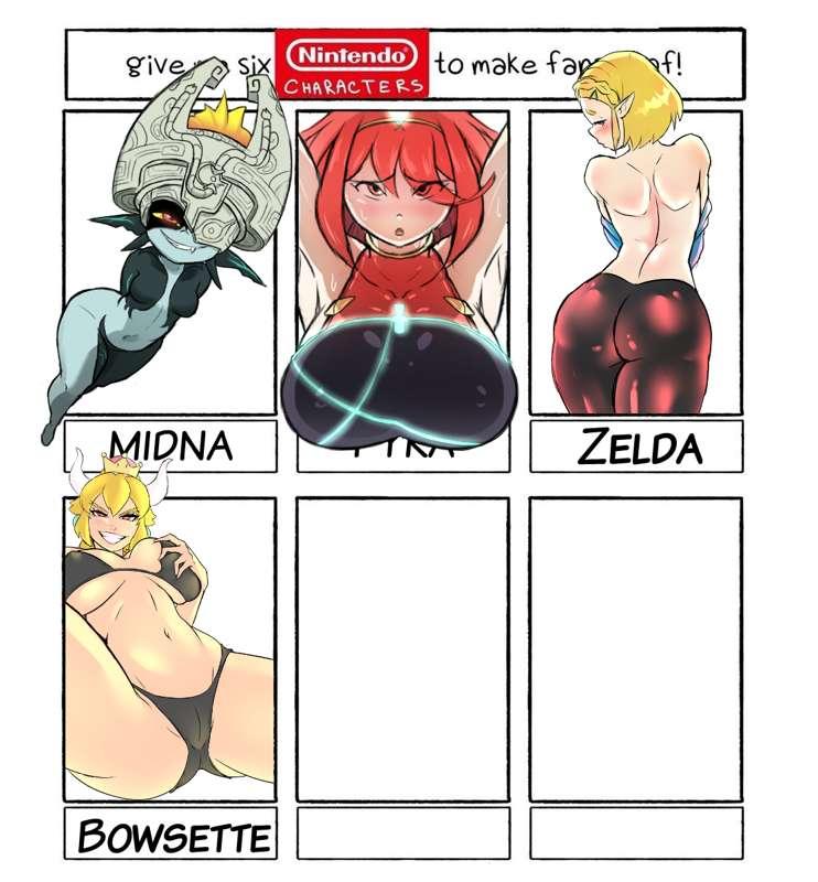 Nintendo Characters