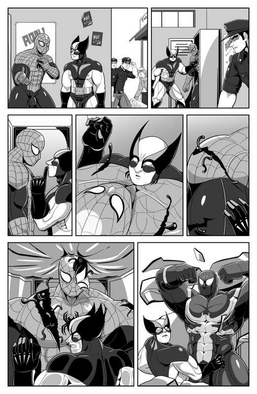 Wolverine X Venom Commision Part 2