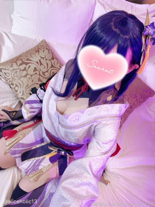 💜Genshin impact Raiden shougun cosplay pic

#cosplay #asian #japanese #fyp #costume #amatuer #cute #game # #curvy #sexy #lewd #bubblebutt  #genshinimpact