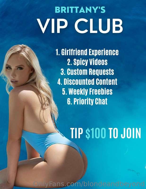 tip $100 to join my lifetime VIP club :) 💙