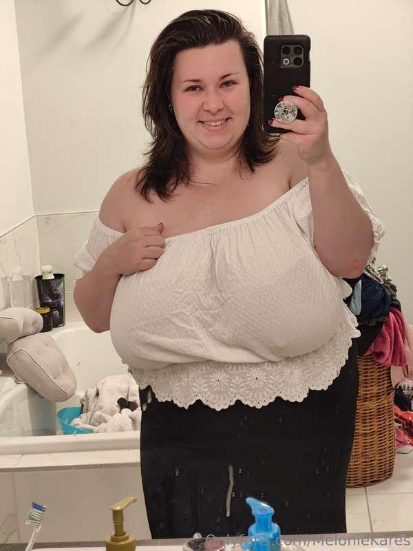 My huge breasts just seem to always be growing, don't they? ..