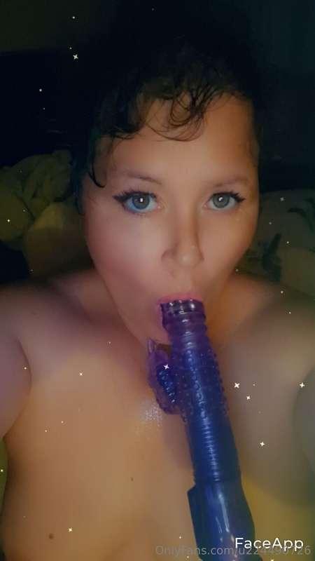 Just out the shower baby. Now I'm ready for my dildo mmm xx