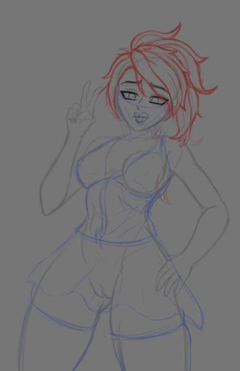 Nurse Akali WIP