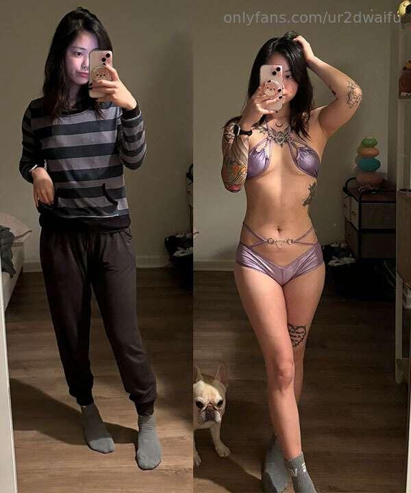 what i wear to class vs what i wear for class