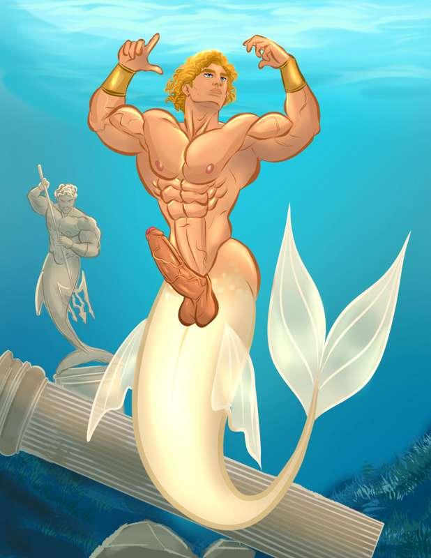 Greek merman 