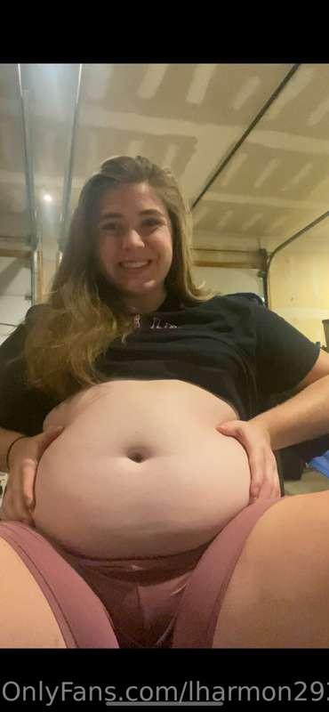 I want to be so round people think I’m pregnant