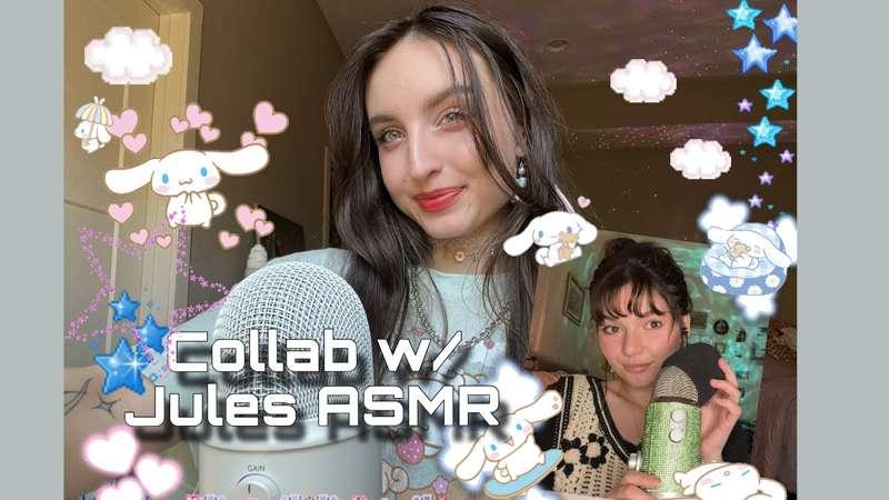 Early Release: UNPREDICTABLE ASMR Fast Aggressive Mic Triggers, Mouth Sounds, & Hand Sounds collab w/ @JulesAsmr8