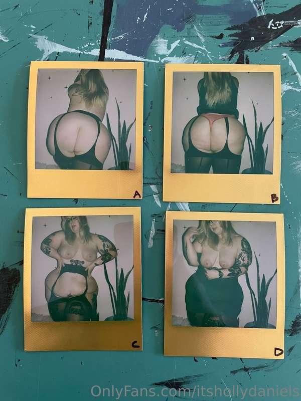 Happy Valentine’s Day everyone! I took a few more Polaroids,..