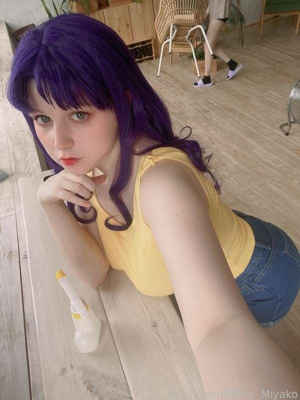Do you love mommy Misato? 🤤💜

#fyp #thick #bigboobs #curvy #babyface  #thighs #hips #tattooed #cosplay 
