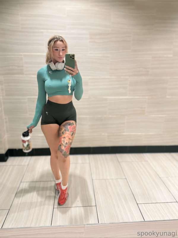 would you talk to me at the gym?