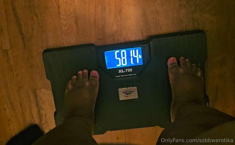 Weight update!