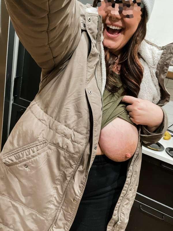 It a tit bit nippy outside!