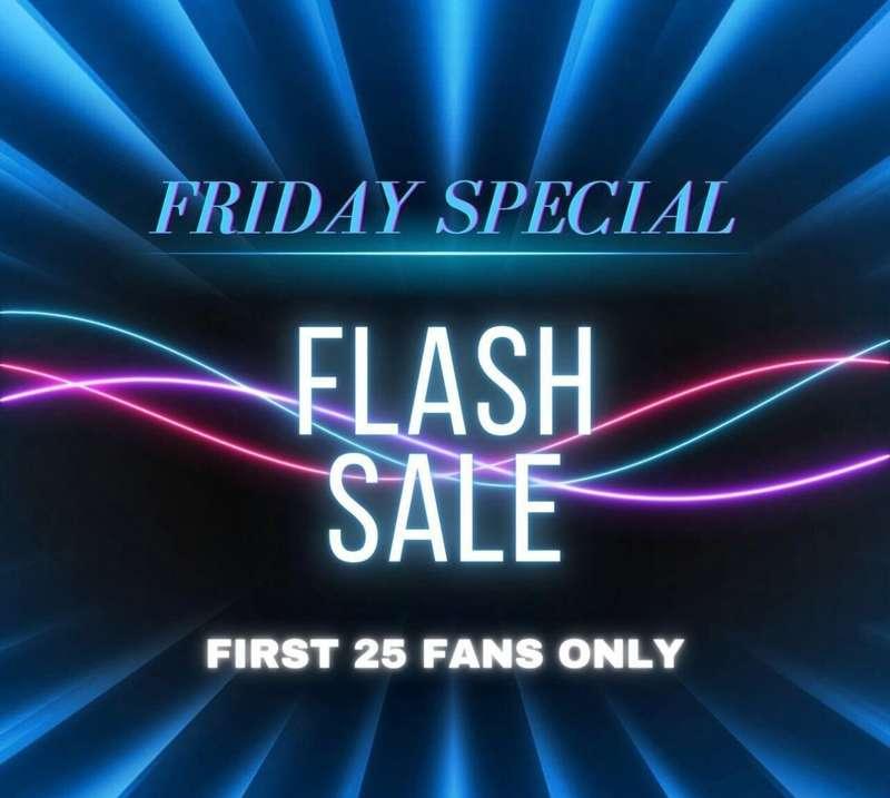 FRIDAY FLASH SALE!!! 💁🏼‍♀️ - 𝘓𝘪𝘮𝘪𝘵𝘦𝘥 𝘴𝘱𝘰𝘵𝘴 !!! ✅

Tip $10 fo..