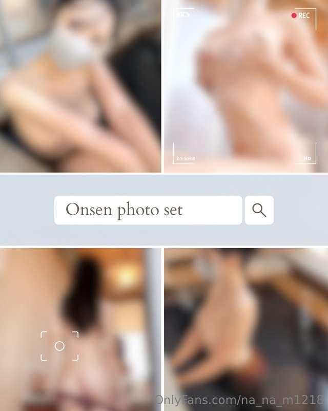 **Onsen photoset**
This photo set comes with 28 pics from my..