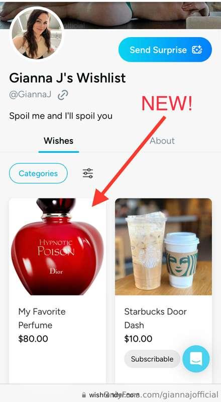 *Just added a new item to my wishlist!* I’m trying to give y..
