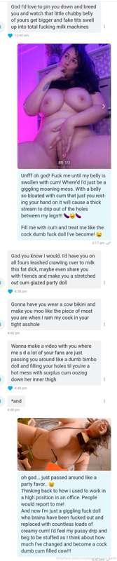 Guys!! You can't keep sending me messages like this! It tota..