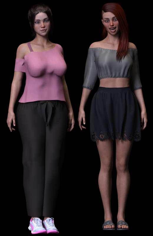 Hazel and Audrey