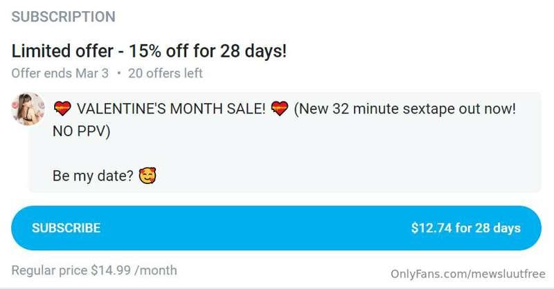 📩 Valentine's Month Promotion!  📩

%15 OFF for new and old f..