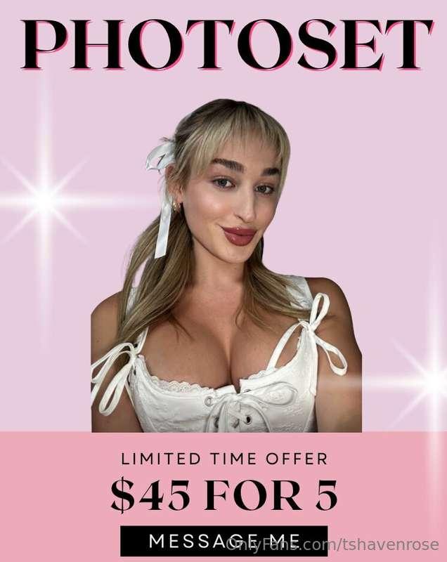 📸 I got a special custom deal going on today 📸