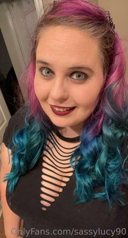 New hair color plus I think this lipstick should be on your ..