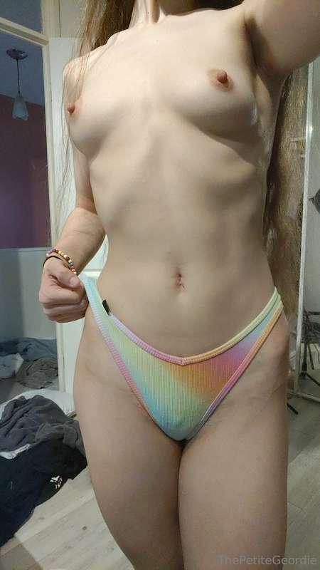 Hope you like today's panties 🌈