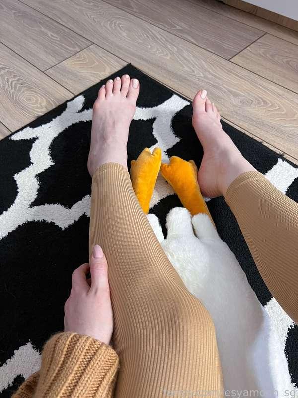 Would you like to be between my legs right now? 😏

#fyp #feet #legs #footfetish #leggings #sexting #petite #misstres 