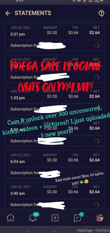 ## Did you miss it???  

The mega sale has.. ENDED‼️🛑🔚 
Over..