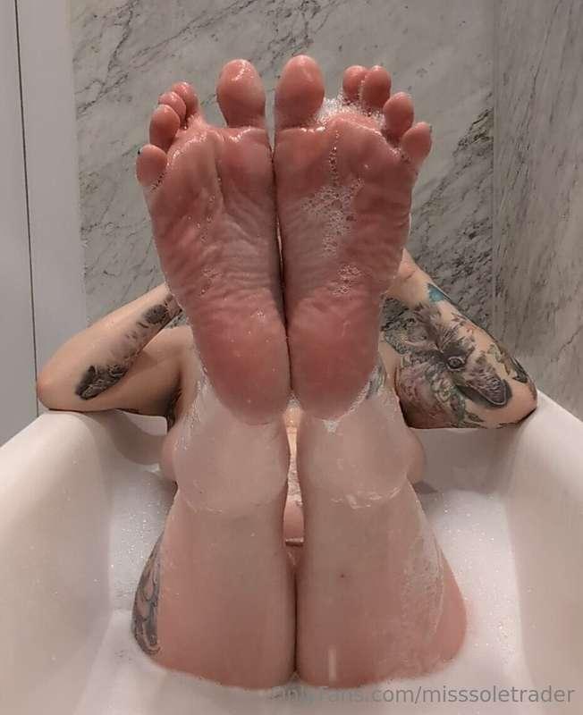 When you've been so long in the bath your fingers look like ..