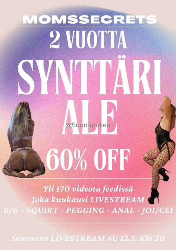 Heii MUN SIVU TÄYTTÄÄ 2 VUOTTA 😍🥳 @momssecretsHuh miten kiim..