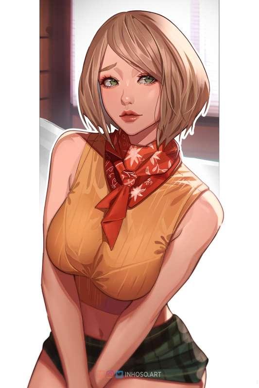Ashley Graham from Resident Evil 4!