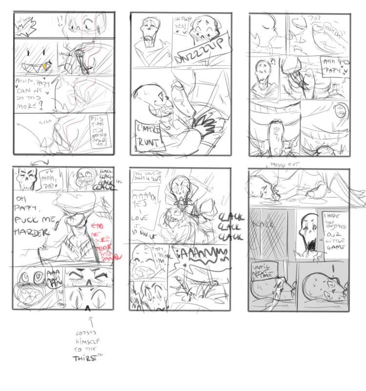 'the GAME' thumbnails pages 2-7