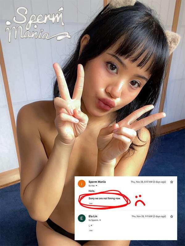 Here when I visit Japan I reached out to Sperm Mania to appl..