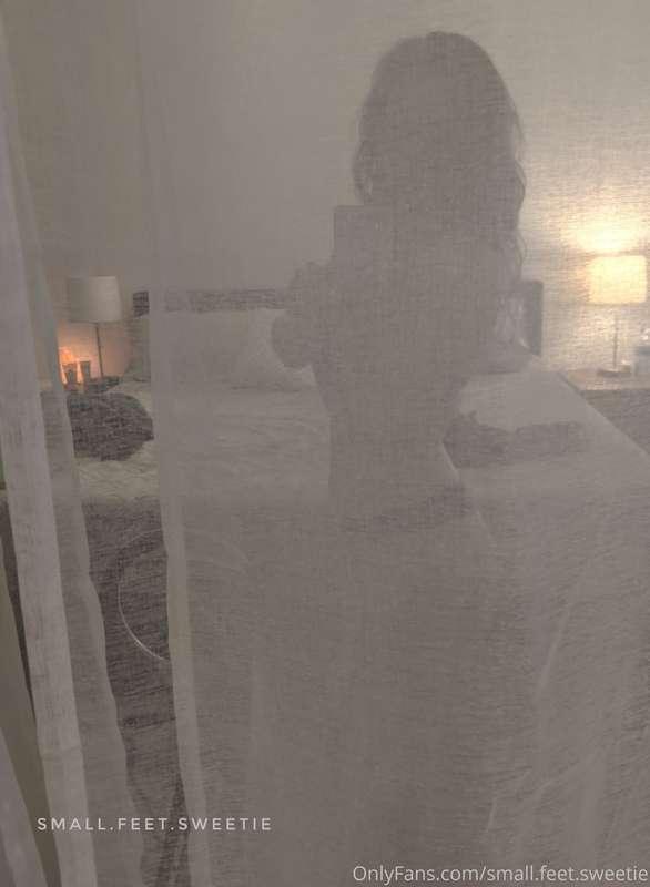 You're peeking through the curtains...do you like what you s..