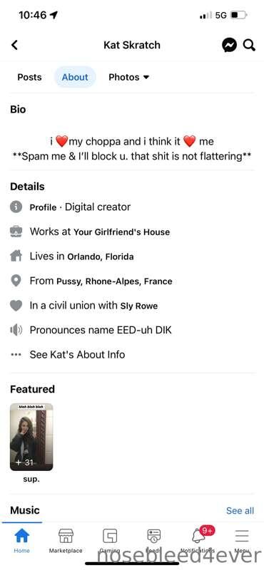 someone made a fake facebook pretending to be me

if you hav..