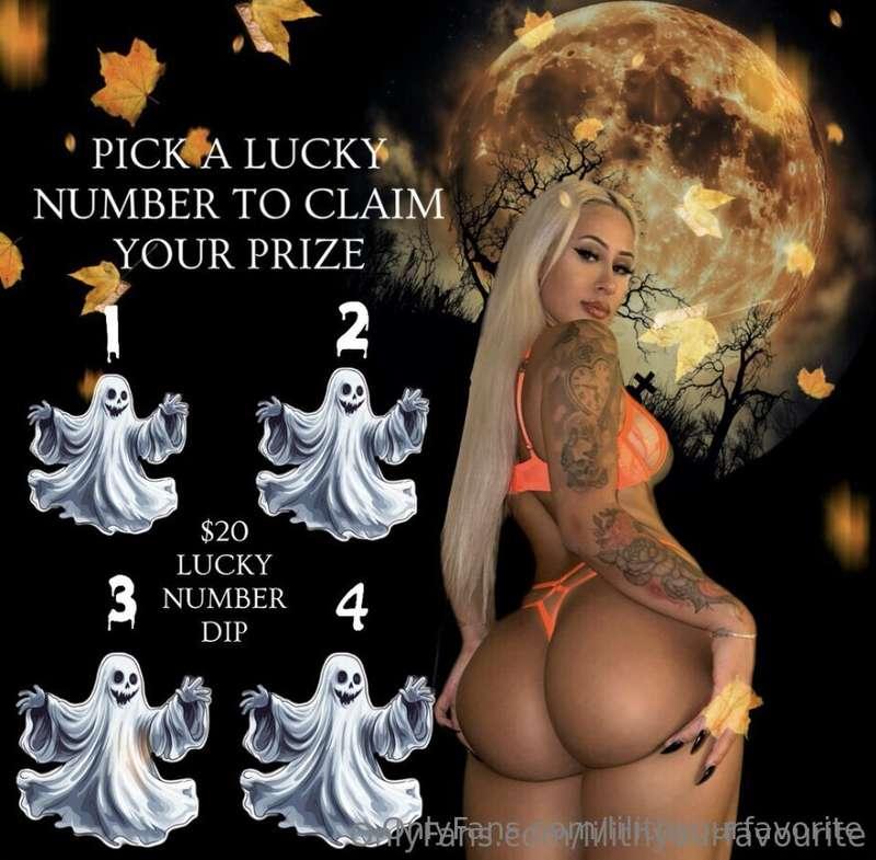 👻🍁HAPPY FALL SEASON🍁👻Pick a Lucky number Boo! 👻 & send a $20..