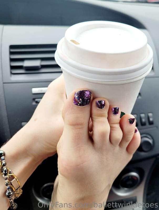 Who's buying me coffee this morning? ☕️ 👣😘 (I'll send you a ..