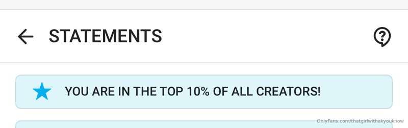Just wanted to say thank you! Top 10%!!!!