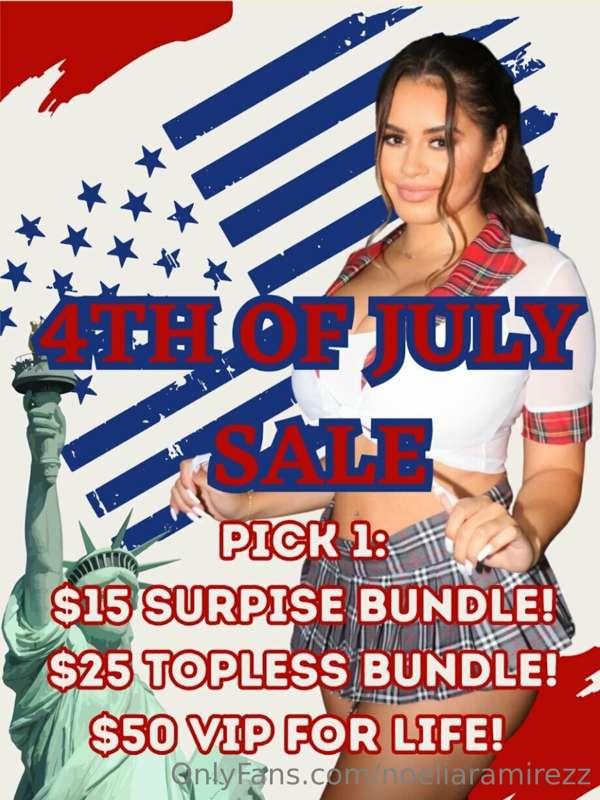 happy 4th bby...let me treat u today❤️🤍💙