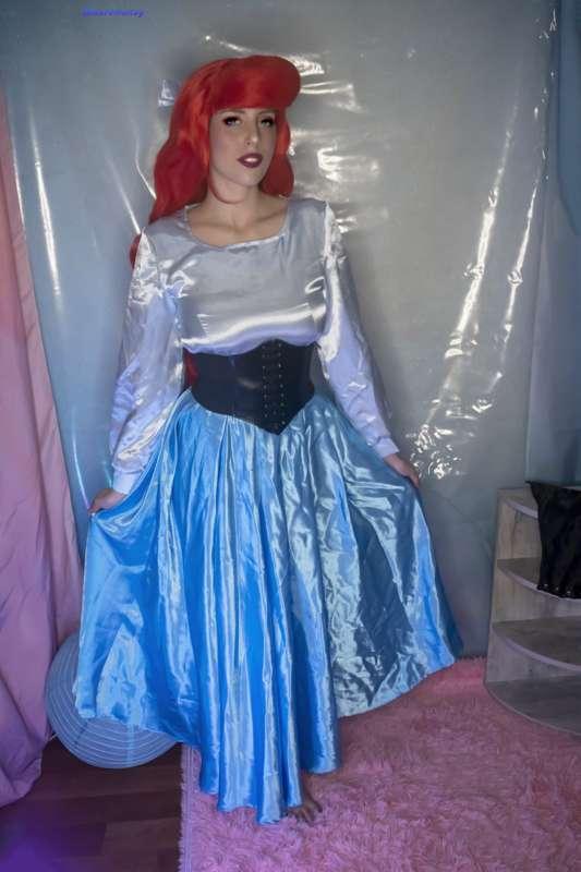 Ariel cosplay this month